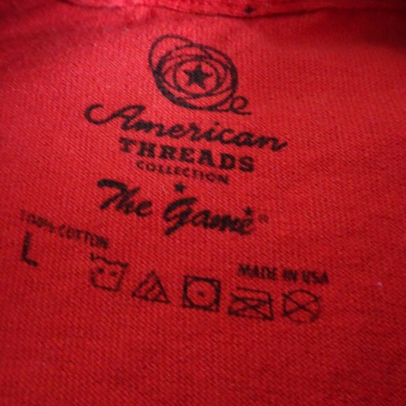 NC STATE UNIV. WOLFPACK Men's Size L Red S. Sleeve T-Shirt Tee - Picture 4 of 4